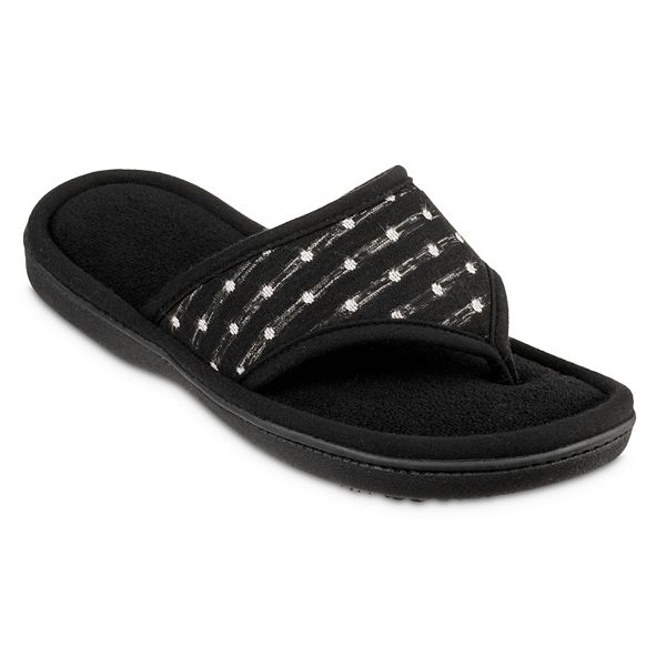 isotoner Ada Jersey PolkaDot Women's Slippers