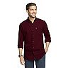 Men's IZOD Classic Plaid Slim-Fit Flannel Button-Down Shirt