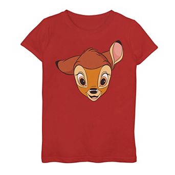 Disney's Bambi Girls 7-16 Big Face Graphic Tee