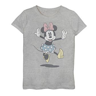 Disney's Mickey Mouse Girls 7-16 Jumping Minnie Graphic Tee