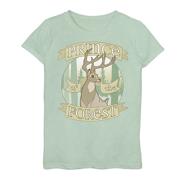 Disney's Bambi Girls 7-16 Prince Of The Forest Graphic Tee