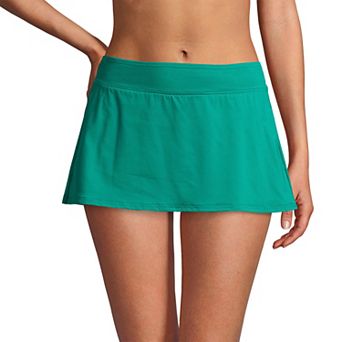 Women's Lands' End UPF 50 Mini Swim Skirt