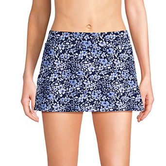 Women's Lands' End UPF 50 Mini Swim Skirt