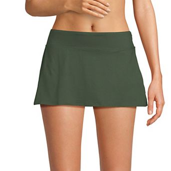 Women's Lands' End UPF 50 Mini Swim Skirt
