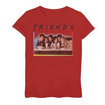 Girls 7-16 Friends Group Shot Milkshake Portrait Graphic Tee