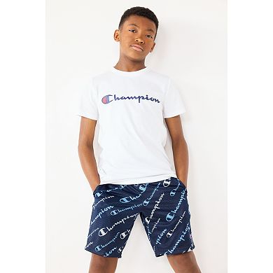Boys 8-20 Champion Script Tee