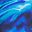 Electric Blue Swirl