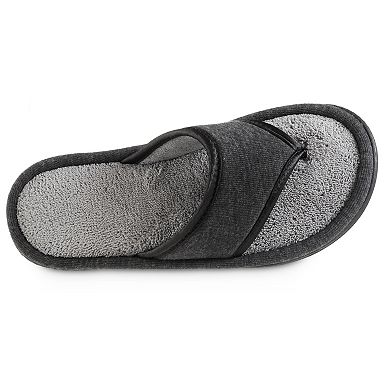 Women's isotoner Raquel Heathered Knit Thong Slippers