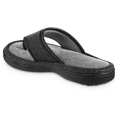 Women's isotoner Raquel Heathered Knit Thong Slippers