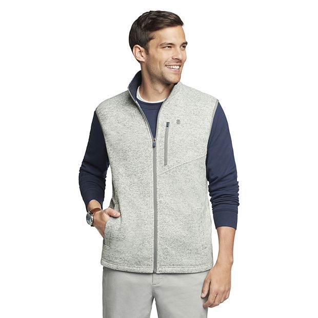 Slim fit fleece discount vest