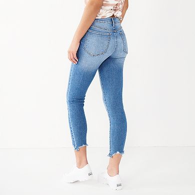Juniors' SO?? Vintage High Rise Ankle Skinny Jeans