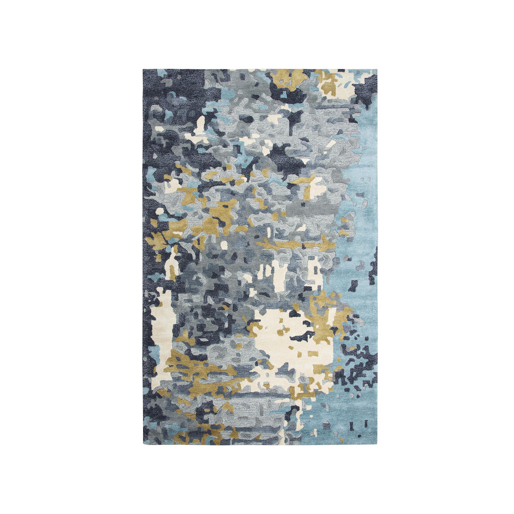 Alora Decor Lapis Kevin Wool Blend Rug, Gray