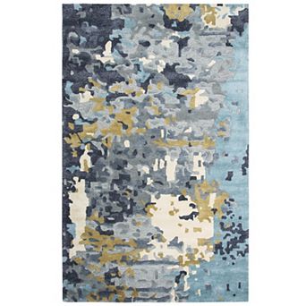 Alora Decor Lapis Kevin Wool Blend Rug
