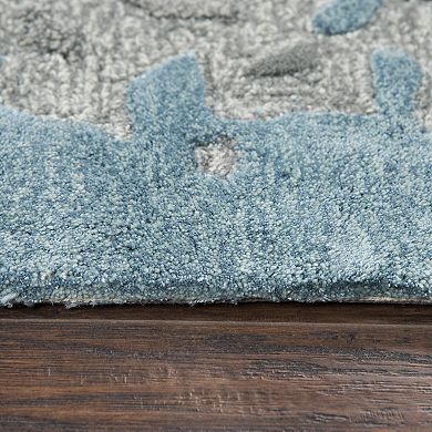 Alora Decor Lapis Kevin Wool Blend Rug