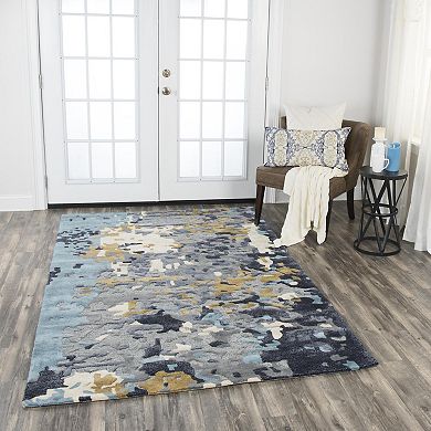 Alora Decor Lapis Kevin Wool Blend Rug