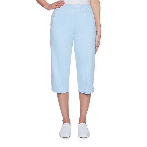 Plus Size Alfred Dunner French Terry Capri Pants