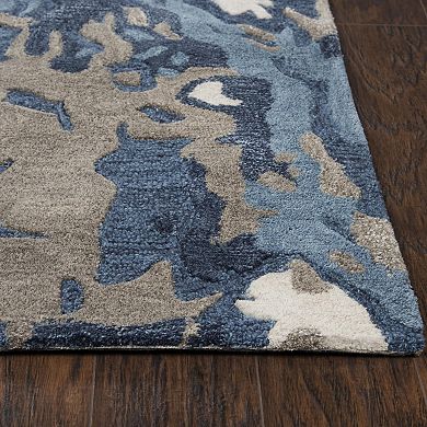 Alora Decor Lapis Logan Wool Blend Rug