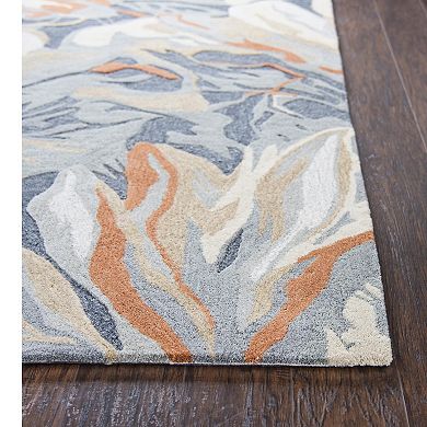 Alora Decor Lapis Caleb Wool Blend Rug