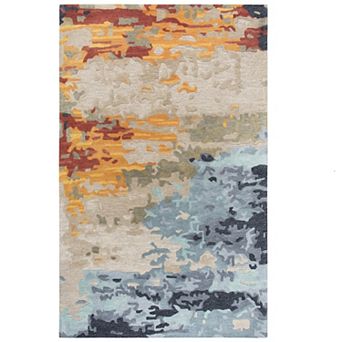 Alora Decor Lapis Tyler Wool Blend Rug