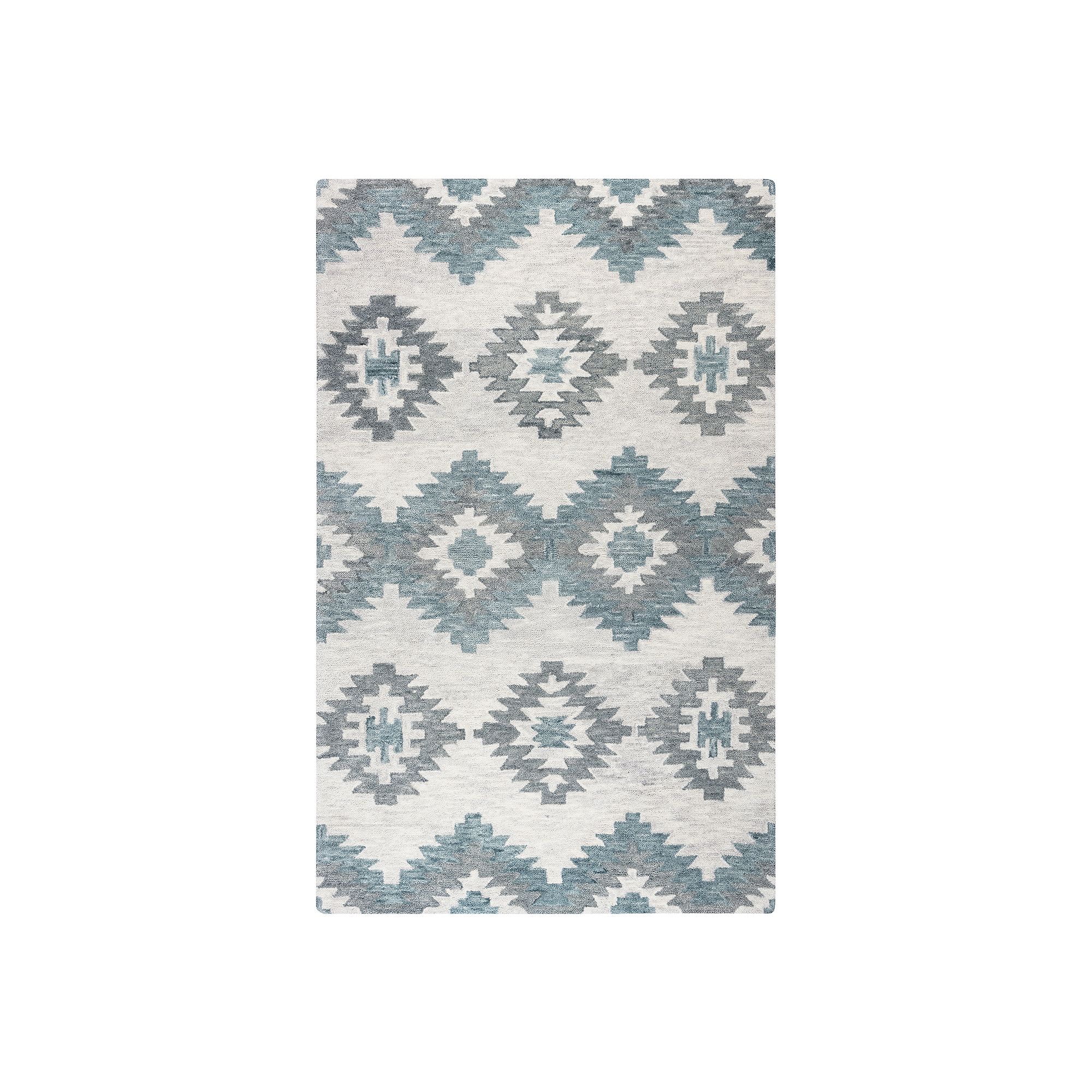 Alora Decor Napoli Cody Wool Rug, Ivory