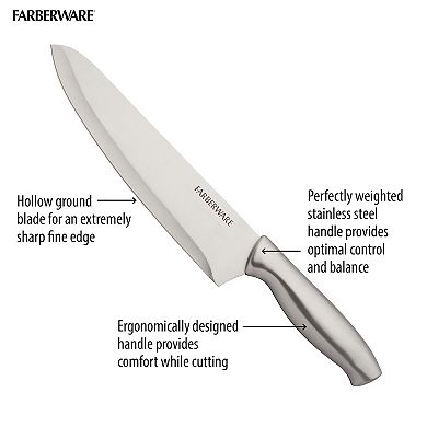 Farberware Stamped Stainless Steel 15-pc. Cutlery Set
