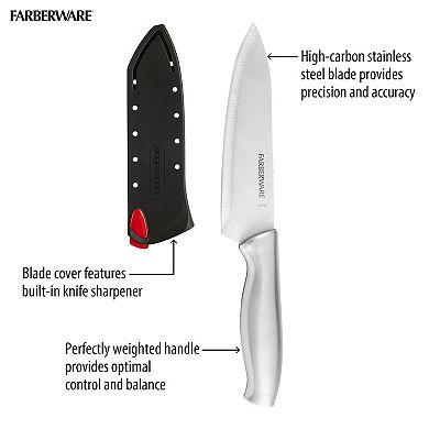 Farberware 6-in. Chef Knife with Edgekeeper Sheath