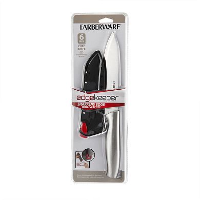 Farberware 6-in. Chef Knife with Edgekeeper Sheath