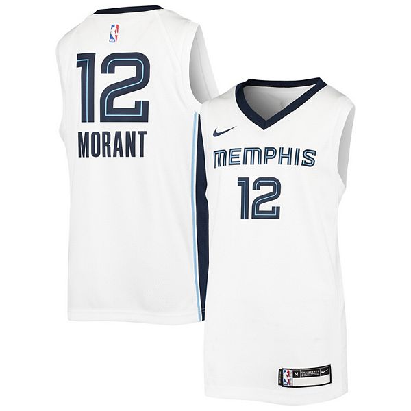 Memphis Grizzlies Nike Association Edition Swingman Jersey 22/23 - White -  Ja Morant - Unisex