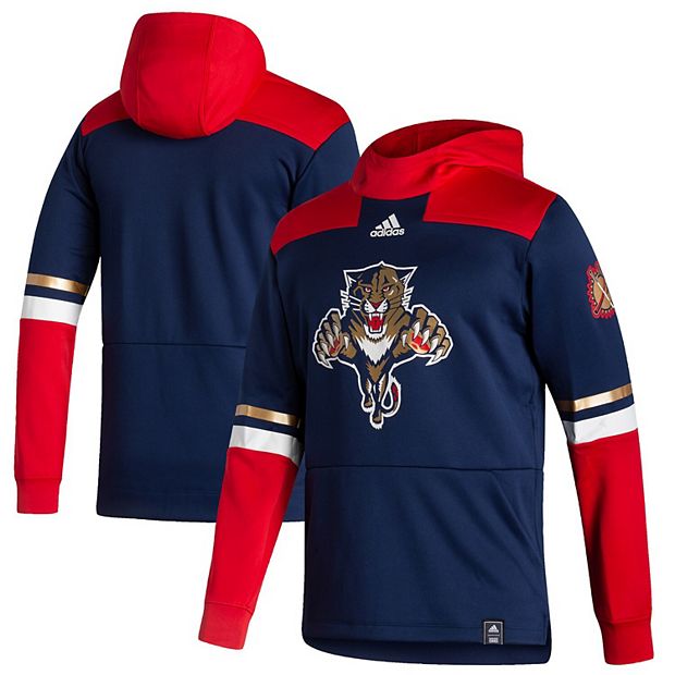 New NHL Florida Panthers old time jersey style mid weight cotton hoodie men  S