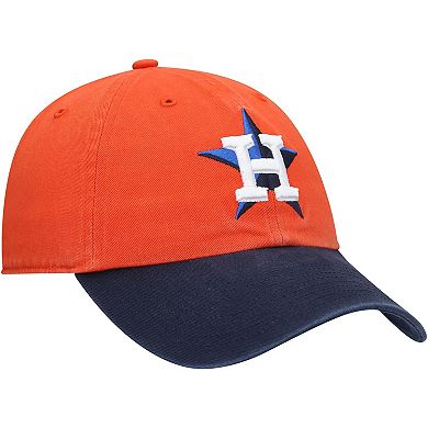 Men's '47 Orange Houston Astros Clean Up Adjustable Hat