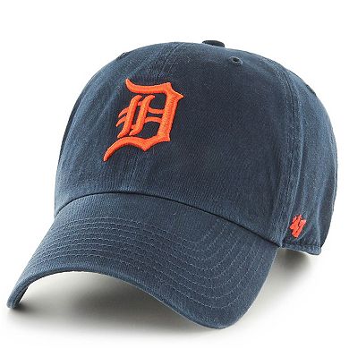 Men's '47 Navy Detroit Tigers Road Clean Up Adjustable Hat
