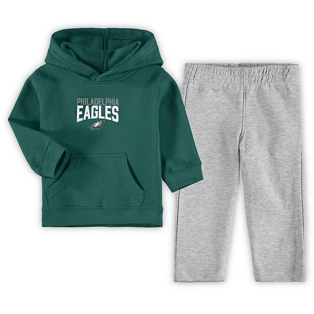 Women's Philadelphia Eagles Midnight Green Holiday Pajama Set