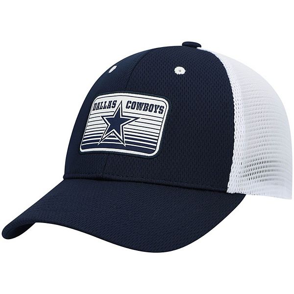 Men's New Era Navy/White Dallas Cowboys Beech Trucker Snapback Hat