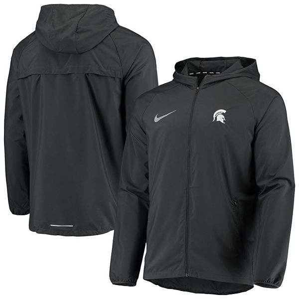 Men's Nike Anthracite Michigan State Spartans Primary Logo Essential ...