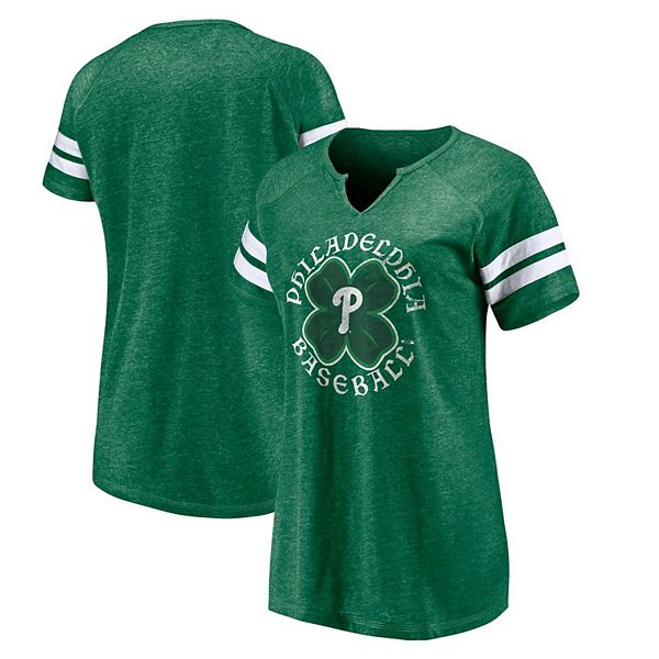 Women's Fanatics Branded Green/White Philadelphia Phillies St