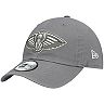 Men's New Era Gray New Orleans Pelicans Casual Classic Adjustable Hat