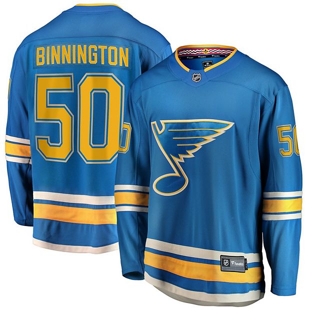 Binnington jersey sales near me