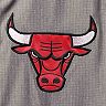 Men's G-III Sports by Carl Banks Gray Chicago Bulls Leadoff Half-Zip Hoodie Jacket