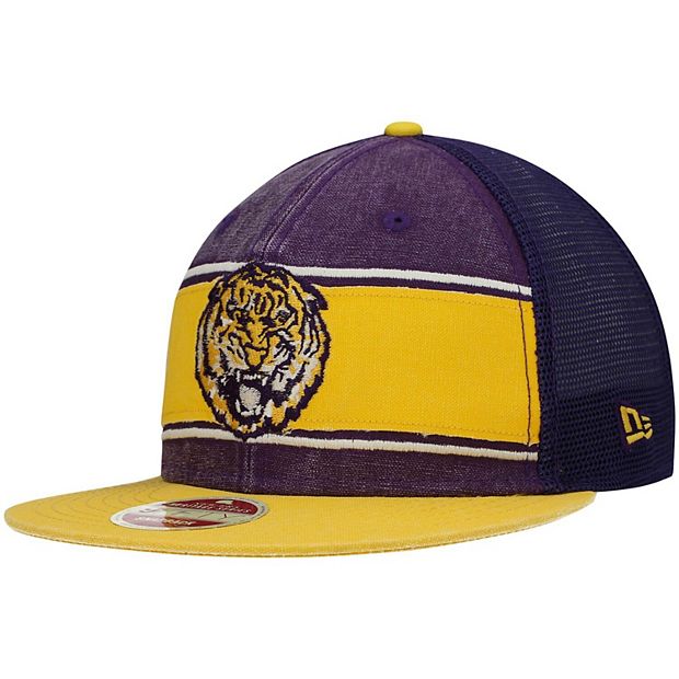 New Era Men's LSU Tigers Purple 59Fifty Fitted Hat