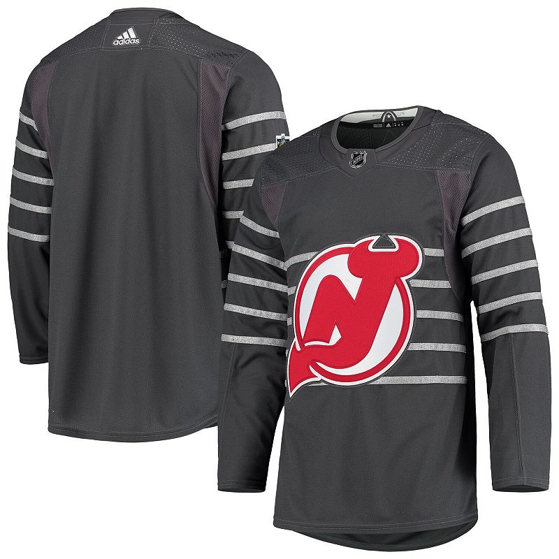 UPC 193102460855 product image for Men's adidas Gray New Jersey Devils All-Star Authentic Jersey, Size: 52, Grey | upcitemdb.com