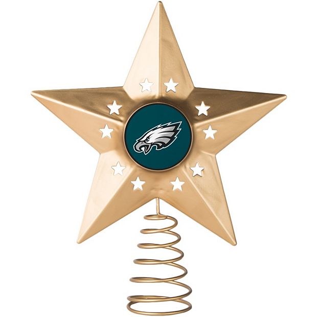 Philadelphia Eagles Gold Tree Topper