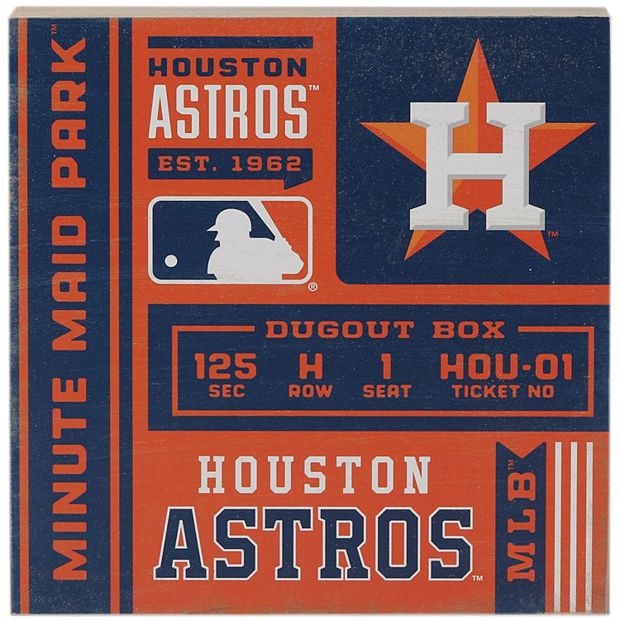 Houston Astros Starter Mat - Retro Collection