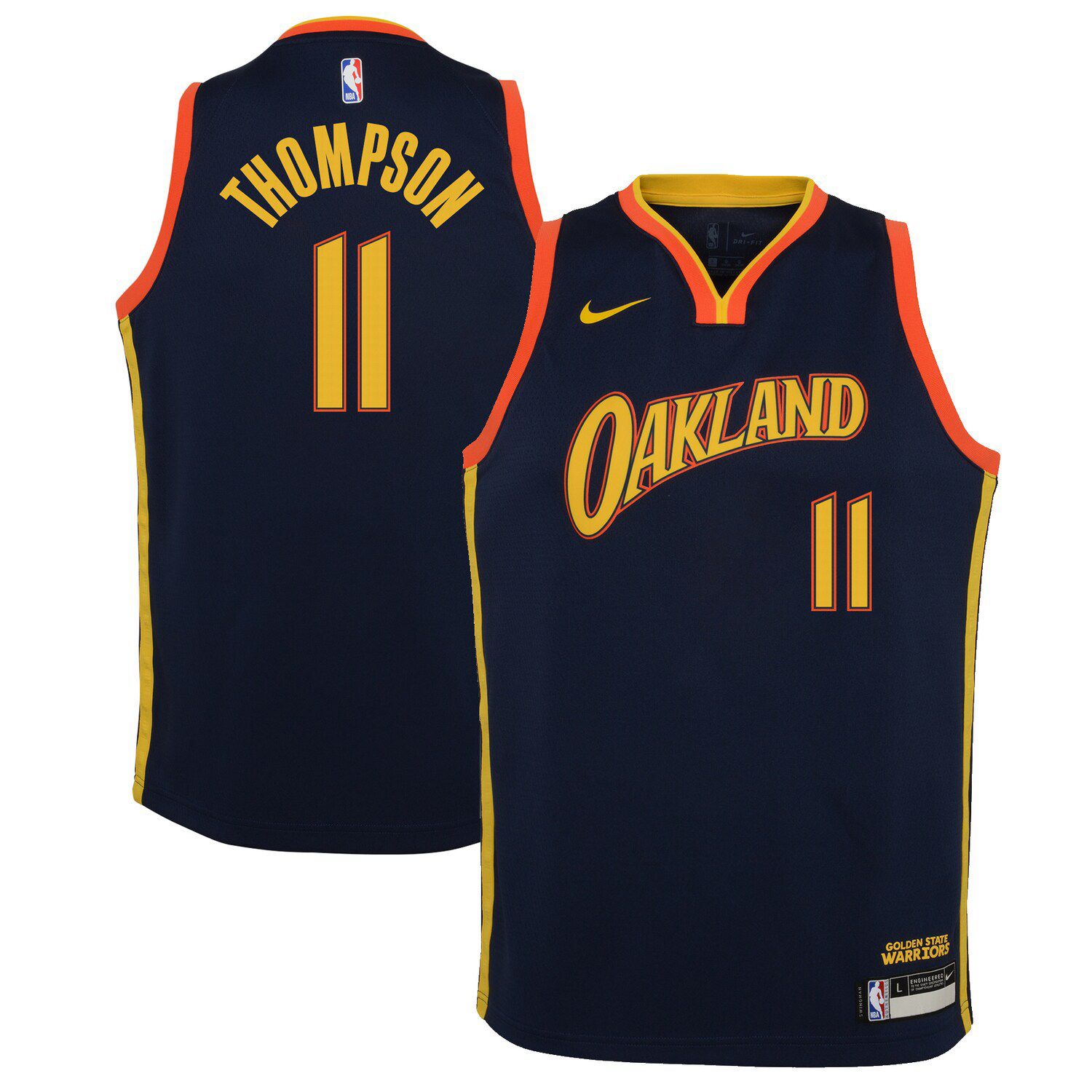 klay thompson the city jersey