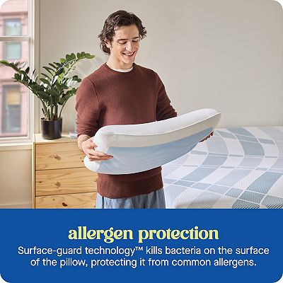 Sealy Dreamlife Gel Memory Foam Standard Pillow