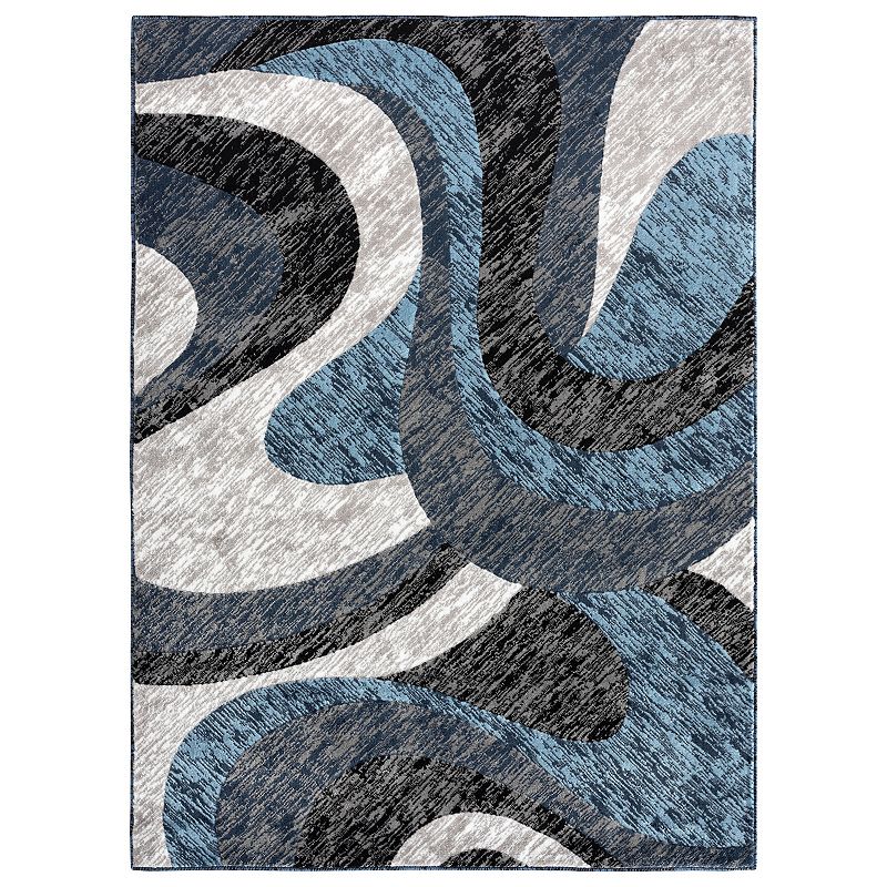 Home Dynamix Catalina Mystic Area Rug, Blue, 5X7 Ft - 76759260 - Home Decor Create an inviting living space, indoors or out, w sku 76759260