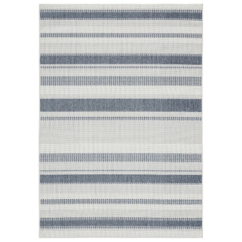 Home Dynamix Tripoli Mateo Area Rug, Dark Blue, 5X7 Ft