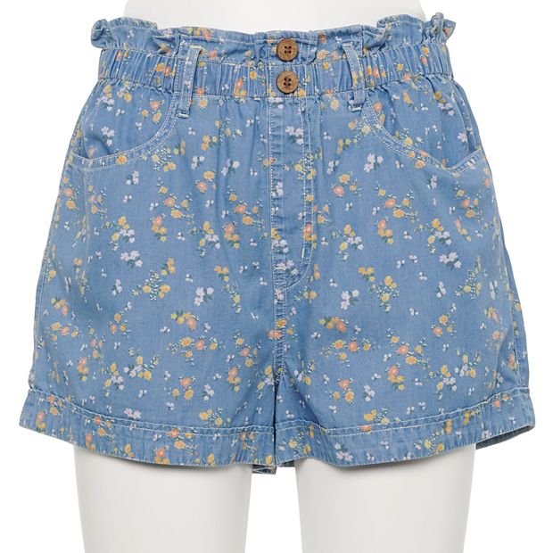 Kohls elastic hot sale waist shorts