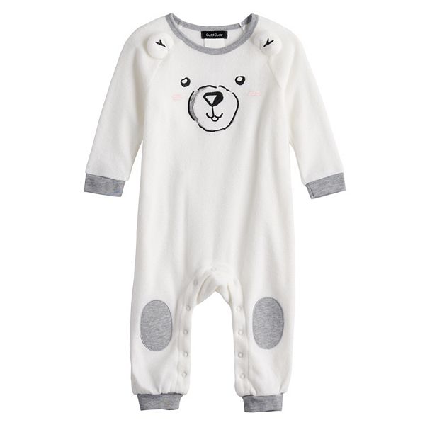 Baby Jammies For Your Families Cool Bear Plaid Footed Pajamas By Cuddl 