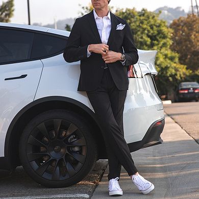Men's Haggar® Smart Wash™ Slim-Fit Suit Jogger Pants