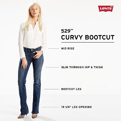 Women's Levi's® 529™ Curvy Bootcut Jeans